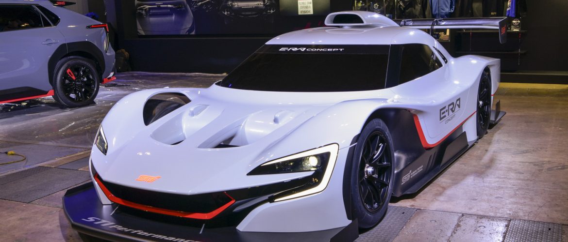 Subaru STI E-RA Concept mạnh 1073 mã lực “gây bão” tại triển lãm Tokyo Auto Salon 2022