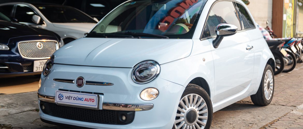 Dù đã 13 năm tuổi nhưng chiếc Fiat 500 vẫn được rao bán lại với giá ngang Kia Morning mới cứng